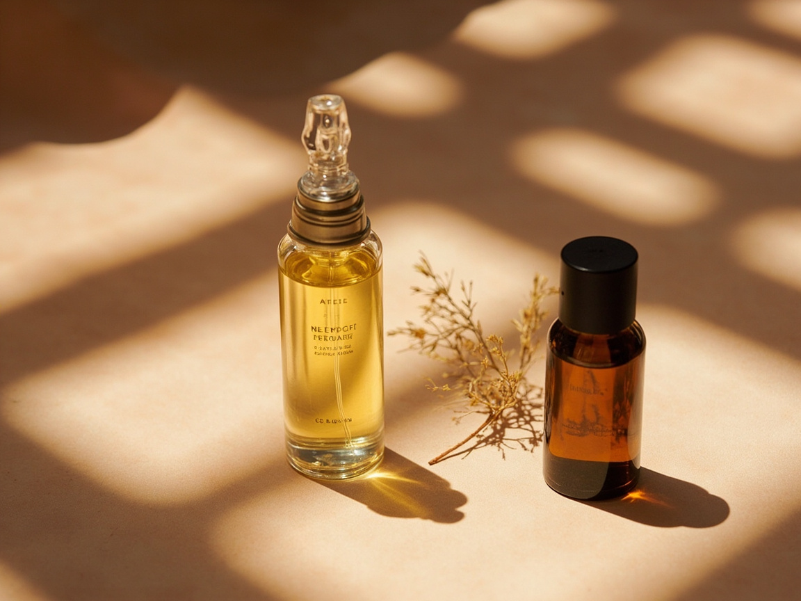 Parfumeurin Hélène Mercier beim Mischen einer Duftprobe im Maison Lumen Atelier in Paris